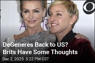 DeGeneres Back to US? Brits Have Some Thoughts