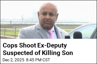 Cops Shoot Ex-Deputy Suspected of Killing Son