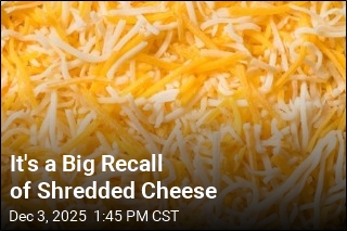 A Whole Lot of Shredded Cheese Has Been Recalled