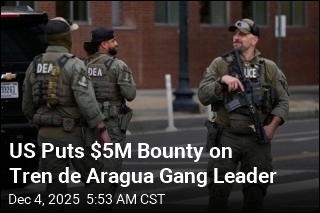 US Puts $5M Bounty on Tren de Aragua Gang Leader