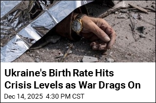 Ukraine's Birth Rate Hits Crisis Levels as War Drags On