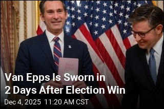 Van Epps Is Sworn in 2 Days After Election Win
