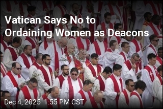 Vatican Says No to Ordaining Women as Deacons