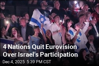 4 Nations Quit Eurovision Over Israel&#39;s Participation