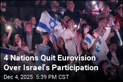 4 Nations Quit Eurovision Over Israel&#39;s Participation