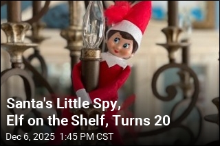 Santa&#39;s Little Spy, Elf on the Shelf, Turns 20