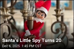 Santa&#39;s Little Spy, Elf on the Shelf, Turns 20