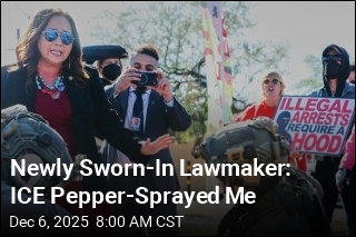 Newly Sworn-In Lawmaker: ICE Pepper-Sprayed Me
