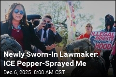 Newly Sworn-In Lawmaker: ICE Pepper-Sprayed Me