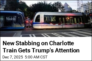 New Stabbing on Charlotte Train Gets Trump's Attention