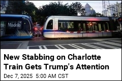 New Stabbing on Charlotte Train Gets Trump's Attention