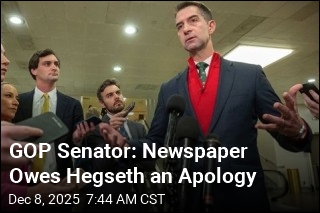GOP Senator: Newspaper Owes Hegseth an Apology
