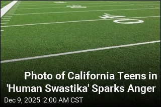 California Teens Spark Outrage With Human Swastika on Field
