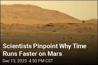 Scientists Pinpoint Why Time Runs Faster on Mars