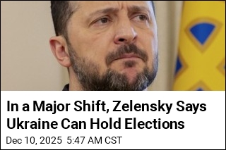 Zelensky Says He's Ready for Ukraine Elections, Despite War