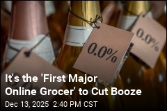 It&#39;s the &#39;First Major Online Grocer&#39; to Drop Booze