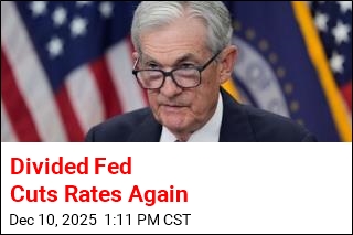 Divided Fed Cuts Rates Again