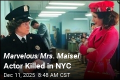 Marvelous Mrs. Maisel Actor Killed in NYC