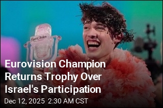 Eurovision Champion Returns Trophy in Protest