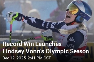 Record Win Launches Lindsey Vonn&#39;s Olympic Season
