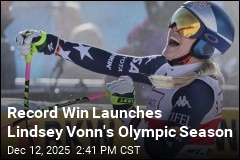 Record Win Launches Lindsey Vonn's Olympic Season