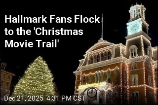 Hallmark Fans Flock to the 'Christmas Movie Trail'