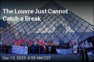 The Louvre Just Cannot Catch a Break