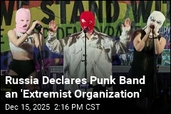 Russia Declares Pussy Riot an 'Extremist Organization'
