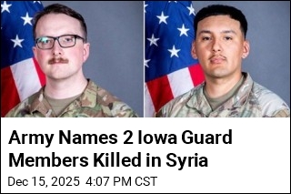 Army Names 2 Iowa Guard Members Killed in Syria