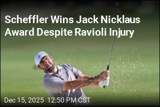 Scheffler Wins Jack Nicklaus Award for 4th Year in a Row