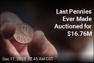 Last Pennies Ever Made Auctioned for $16.76M