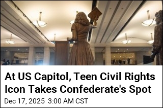At US Capitol, Teen Civil Rights Icon Takes Robert E. Lee's Spot