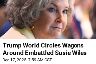 Trump World Circles Wagons Around Embattled Susie Wiles