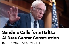 Bernie Sanders Calls for Pause on New AI Data Centers