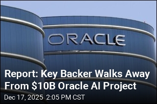 Report: Key Backer Walks Away From $10B Oracle AI Project