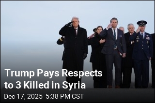 Trump Pays Respects to 3 Killed in Syria