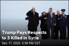 Trump Pays Respects to 3 Killed in Syria