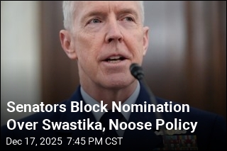 Senators Halt Nomination Over Coast Guard's Swastika Policy