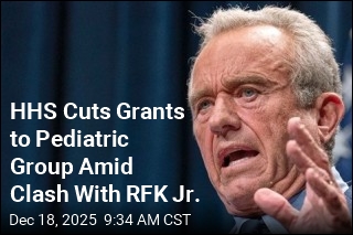 HHS Cuts Grants to Pediatric Group Amid Clash With RFK Jr.