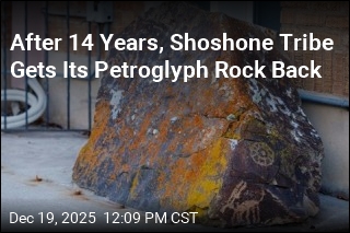 After 14 Years, Shoshone Tribe Gets Its Petroglyph Rock Back
