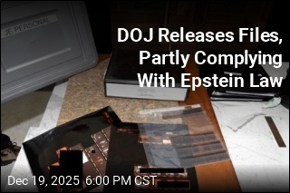 DOJ Releases Files, Partly Complying With Epstein Law