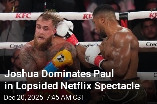Joshua Dominates Paul in Lopsided Netflix Spectacle