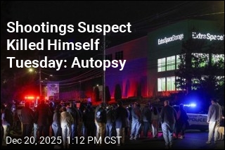 Shootings Suspect Killed Himself Tuesday: Autopsy