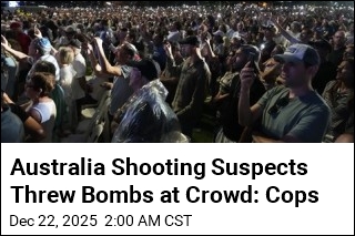 Bondi Beach Shooting Suspects Threw Bombs at Crowd: Cops