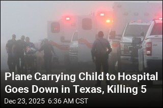 Plane Carrying Child to Hospital Goes Down in Texas, Killing 5