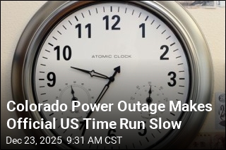 Colorado Power Outage Makes Official US Time Run Slow