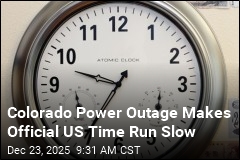 Colorado Power Outage Makes Official US Time Run Slow