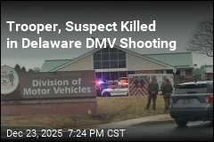 Trooper, Suspect Killed in Delaware DMV Shooting