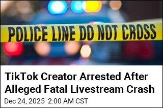 TikTok Creator Arrested After Alleged Fatal Livestream Crash