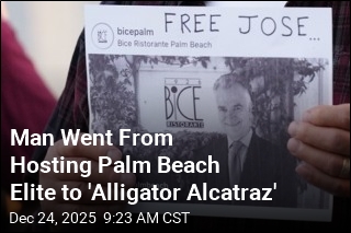 Palm Beach Unites to Free Restaurant Host From 'Alligator Alcatraz'